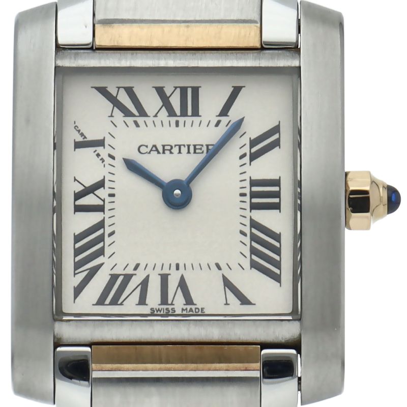 cartier カルティエ　レディース時計　タンク　SS 4コマ C7767 | [新品]カルティエ タンク フランセーズ MM WSTA0074