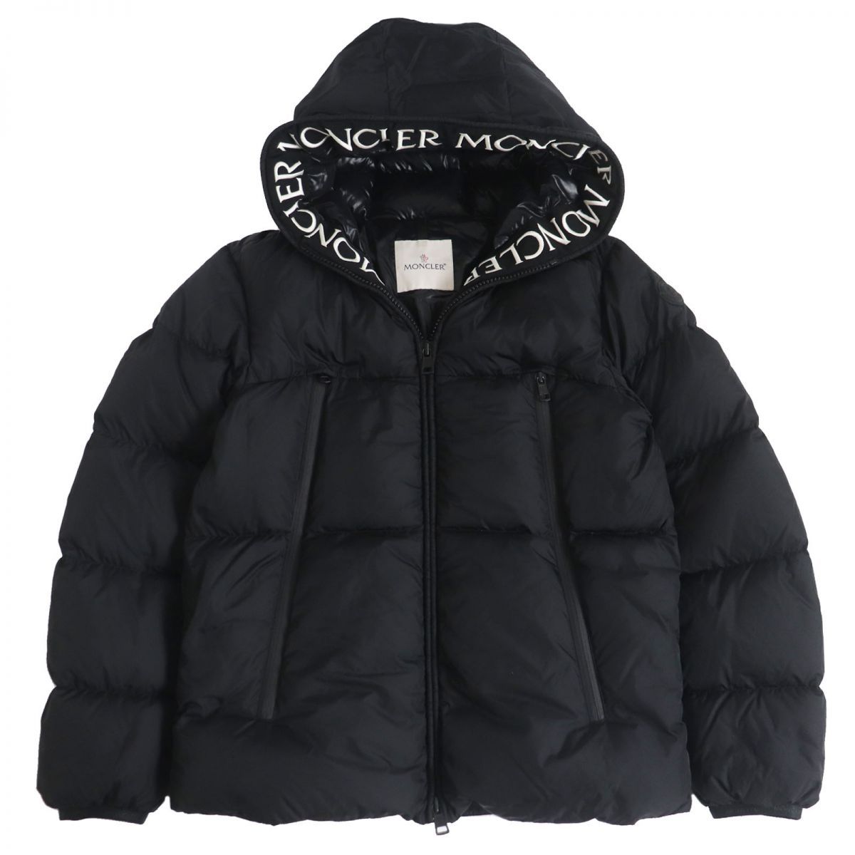 美品□21-22AW MONCLER/モンクレール ロゴ刺繍デザイン MONTCLA