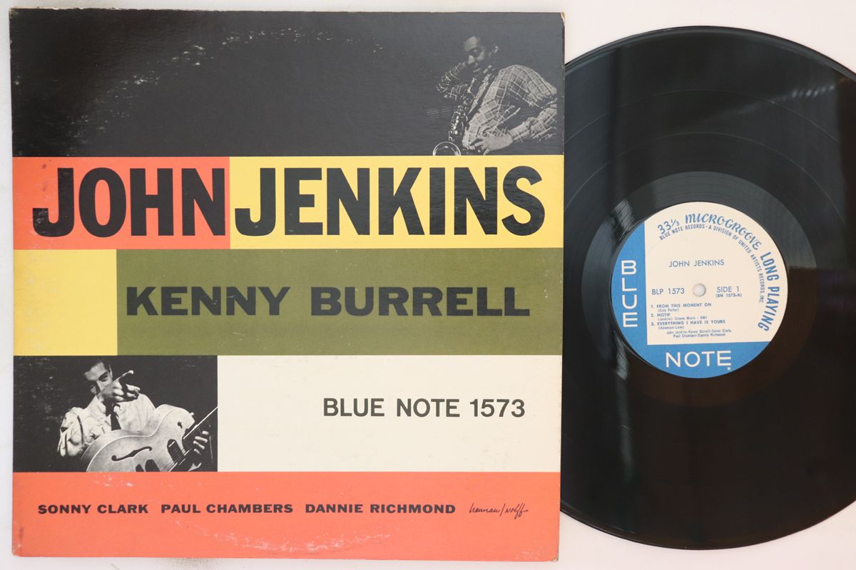 米LP John Jenkins With Kenny Burrell BLP1573 BLUE NOTE |00260