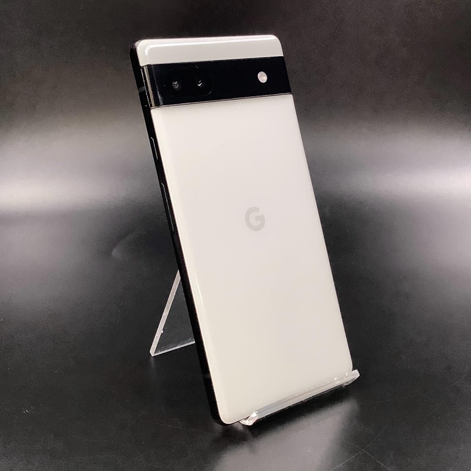 Google Pixel 6a 128GB Chalk au GB17L 白ロム 動作確認済【全額