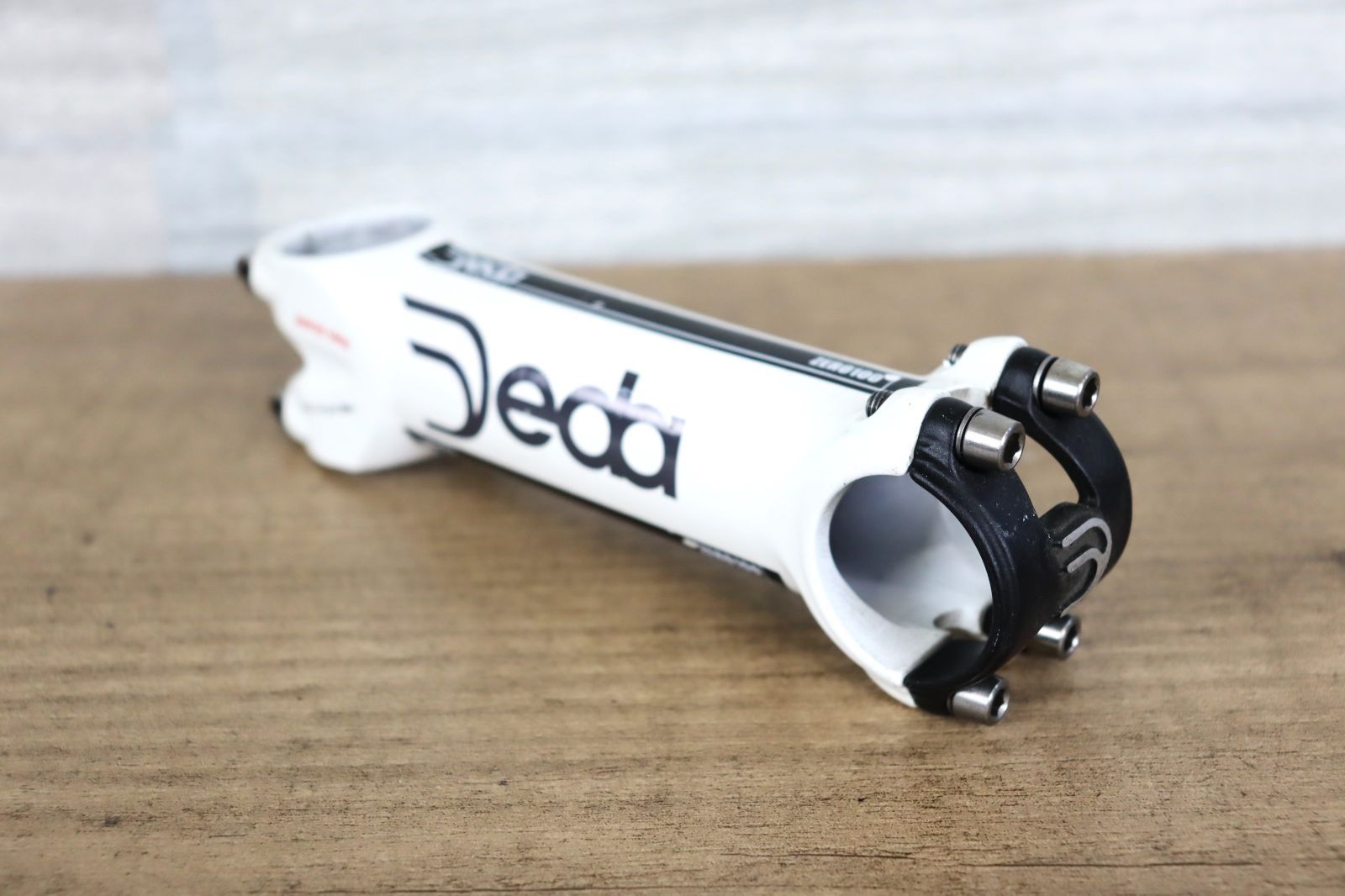 S42　Deda ELEMENTI ZERO100 SERVIZIO CORSE　デダ　エレメンティ　ゼロ100　130ｍｍ　82　Φ31.7　アルミ　ステム　ホワイト　cicli17