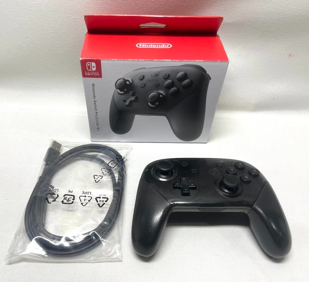 ジャンク品】 Nintendo Switch Proコントローラー HAC-A-FSSKA 