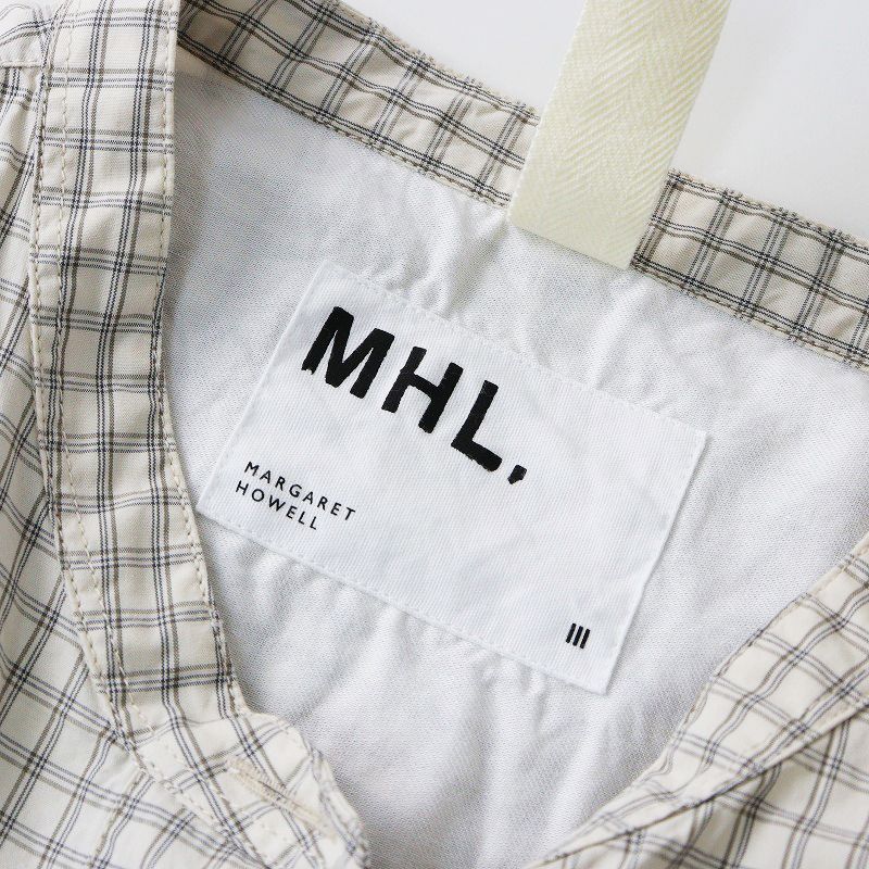 2023 エムエイチエル マーガレットハウエル MHL. MARGARET HOWELL GRID