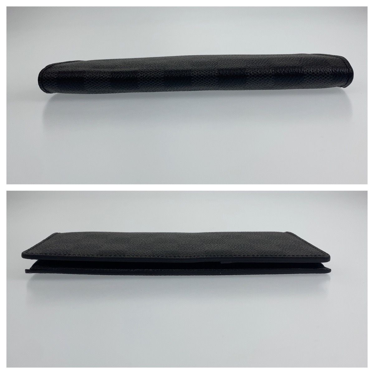 LOUIS VUITTON ルイヴィトン ダミエ ポルトフォイユ プラザ グレー  