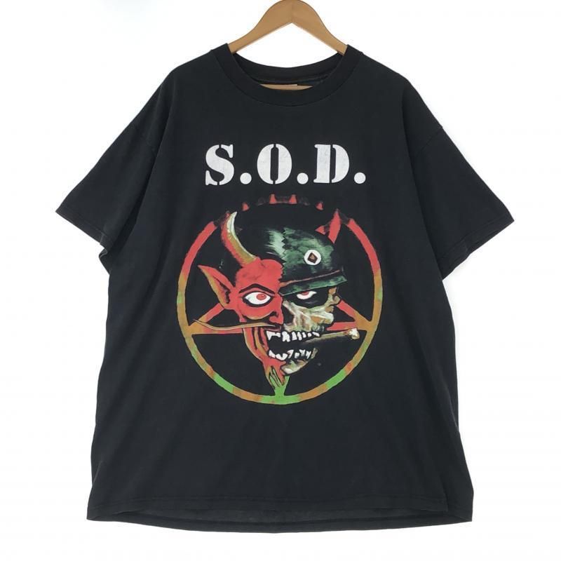 【中古】DELTA S.O.D. Tシャツ XL ブラック デルタ[10]