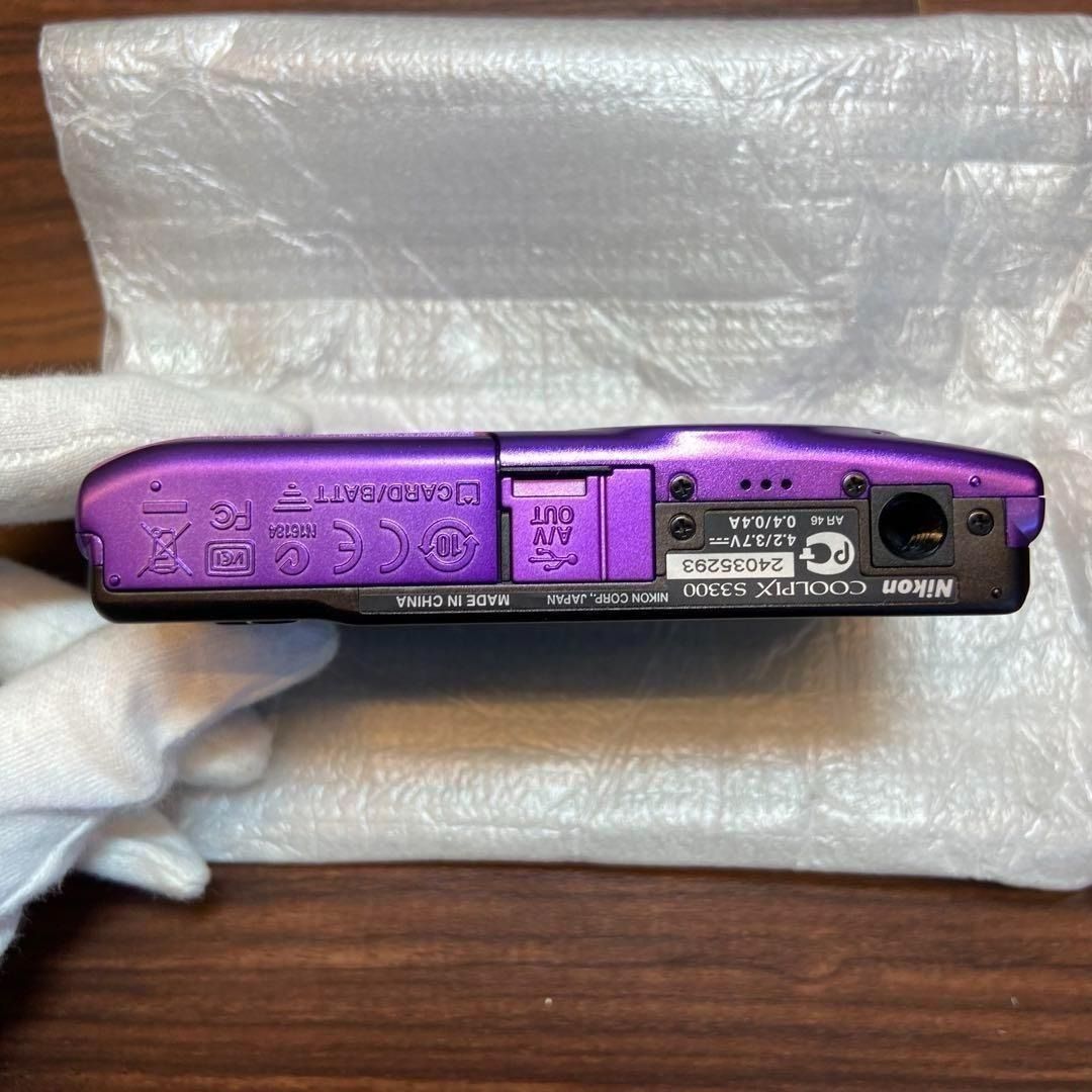 Nikon COOLPIX S3300 デジカメ ほぼ新品 3339 - メルカリ