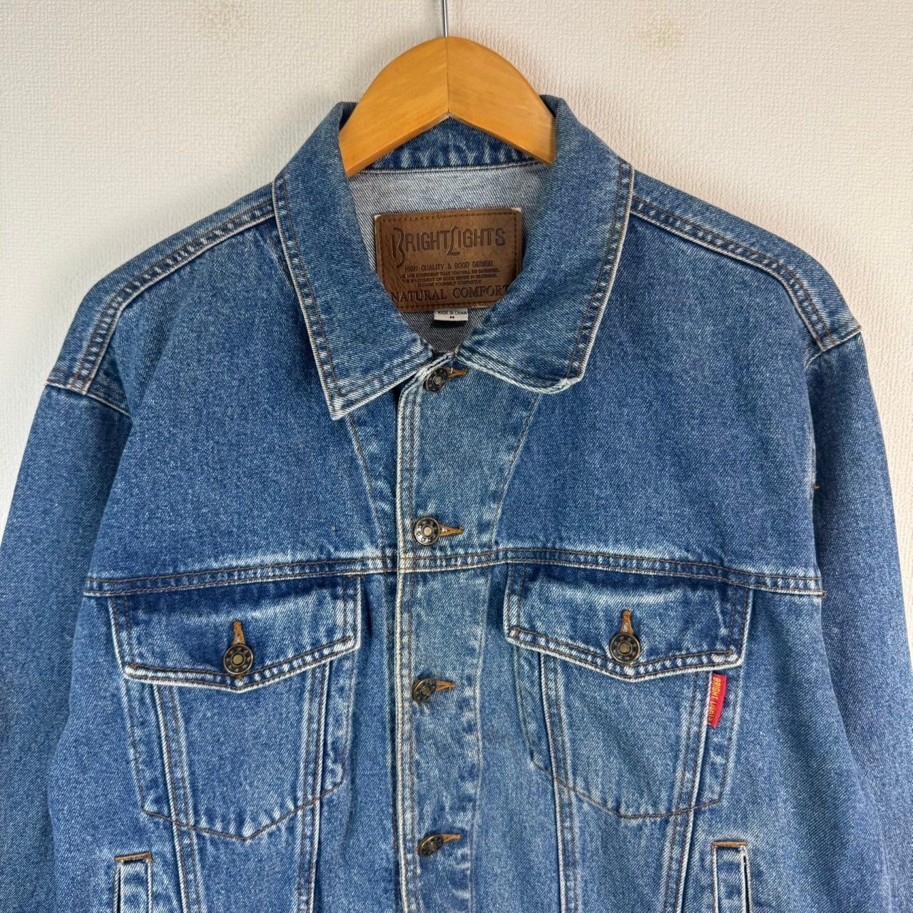 BRIGHTLIGHTS NATURAL COMFORT デニムジャケット BRIGHTLIGHTS ブライトライツ NATURAL COMFORT ナチュラル