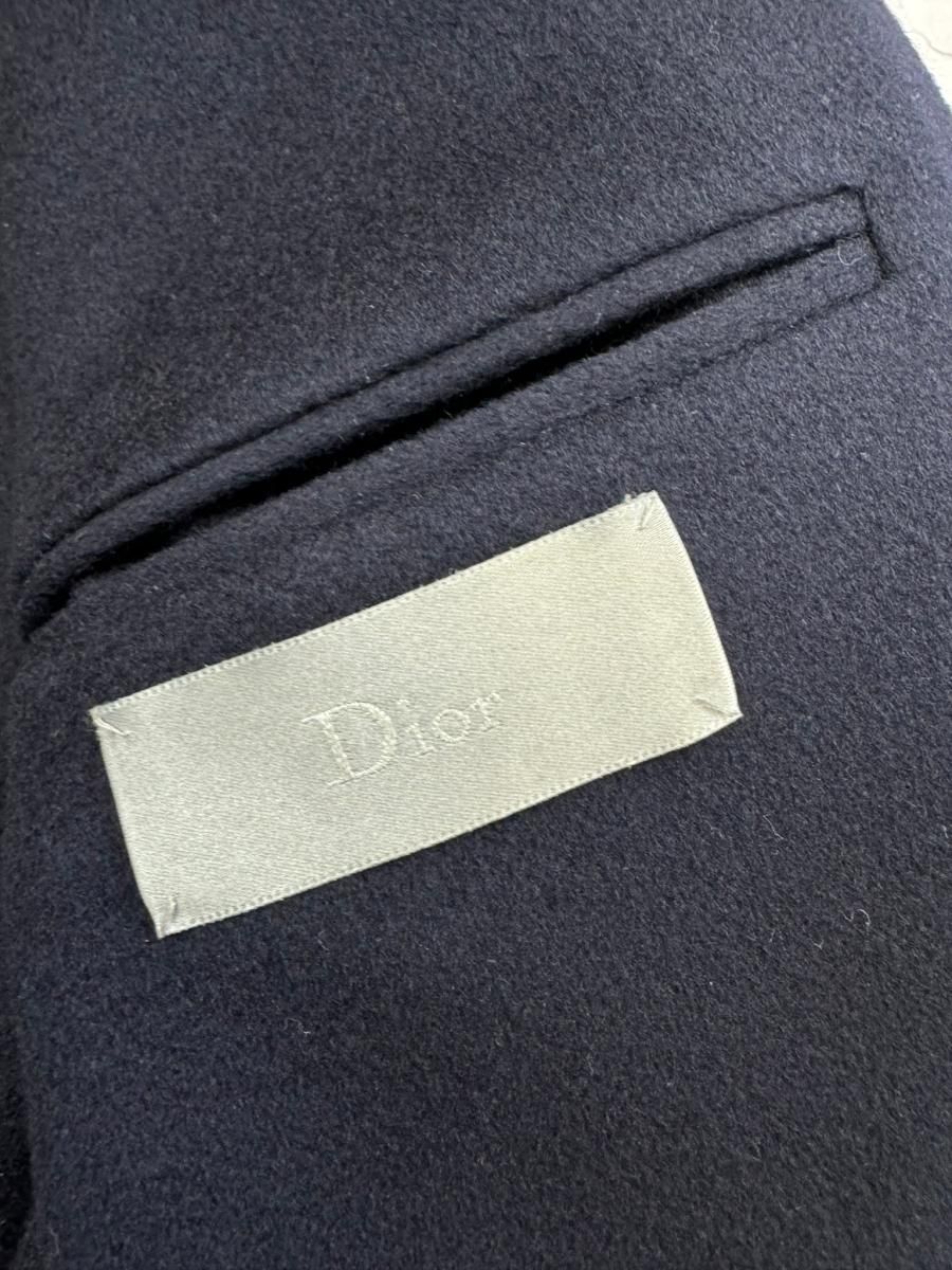 【中古】 Dior HOMME （ディオールオム） ディオール テーラードジャケット ｼﾞｬｹｯﾄ メンズ衣類 ジャケット  Navy ネイビー 46 カシミヤ100％