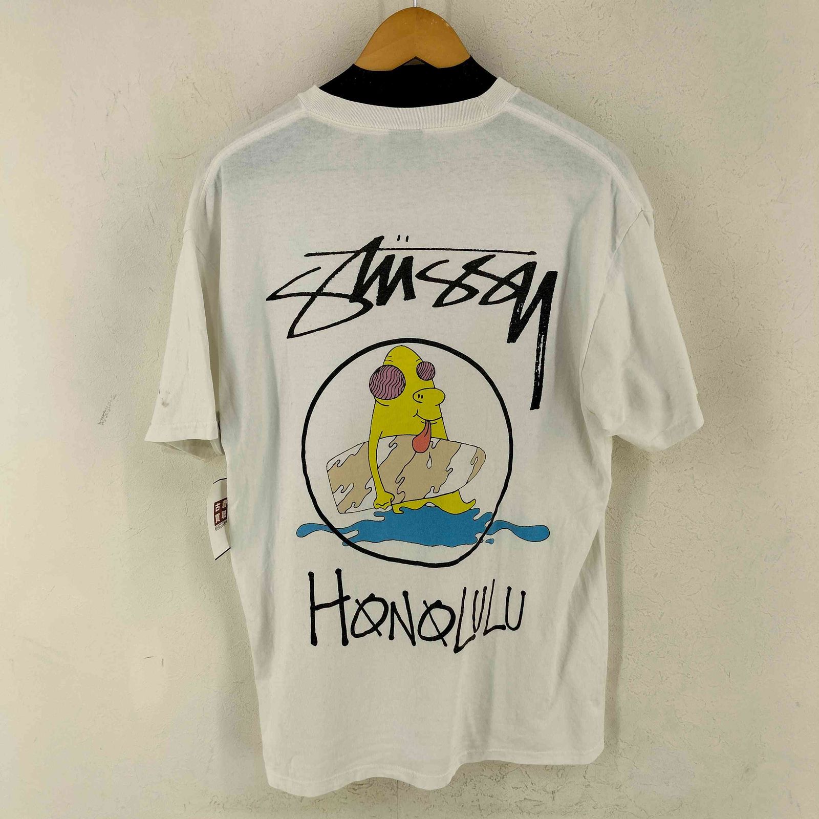 美品】Stussy HONONLULU GHOST SURFMAN tシャツ 【公式通販】
