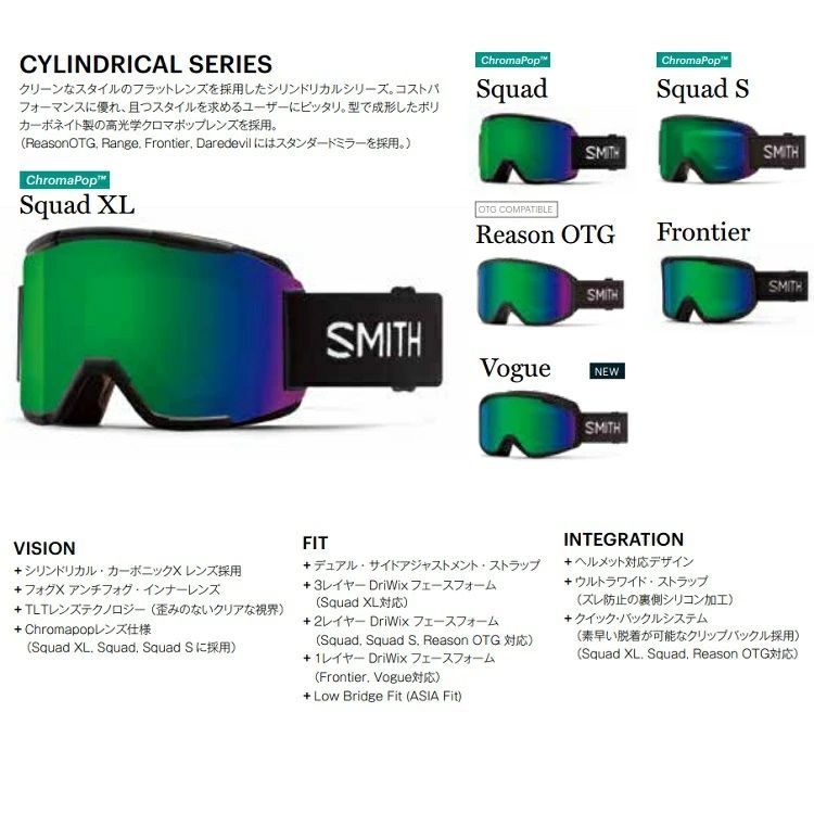 新品未使用】SMITH SNOW GOGGLE/スミス ゴーグル 23‐24 SQUAD MAG CP スカッドマグ ( Sundance 1989  Archive ) /スペアレンズ付き＊クロマポップ 2024 日本正規品 アジアンフィット - メルカリ