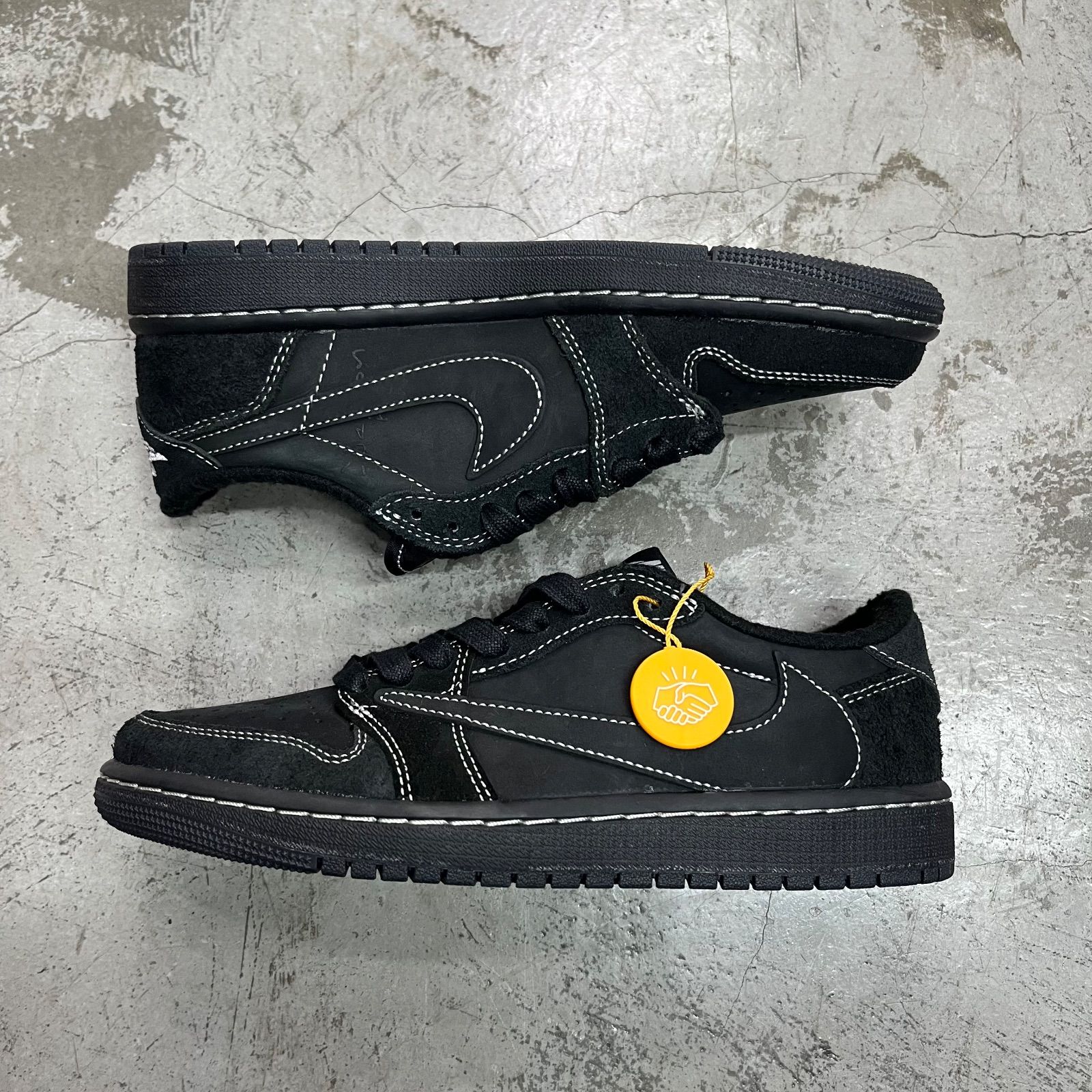 Travis Scott NIKE Air Jordan 1 Low OG SP Black Phantom エア 