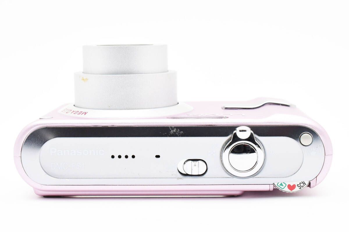 箱付き Panasonic DMC-FS1-P LUMIX ピンク デジカメ ☆極上品
