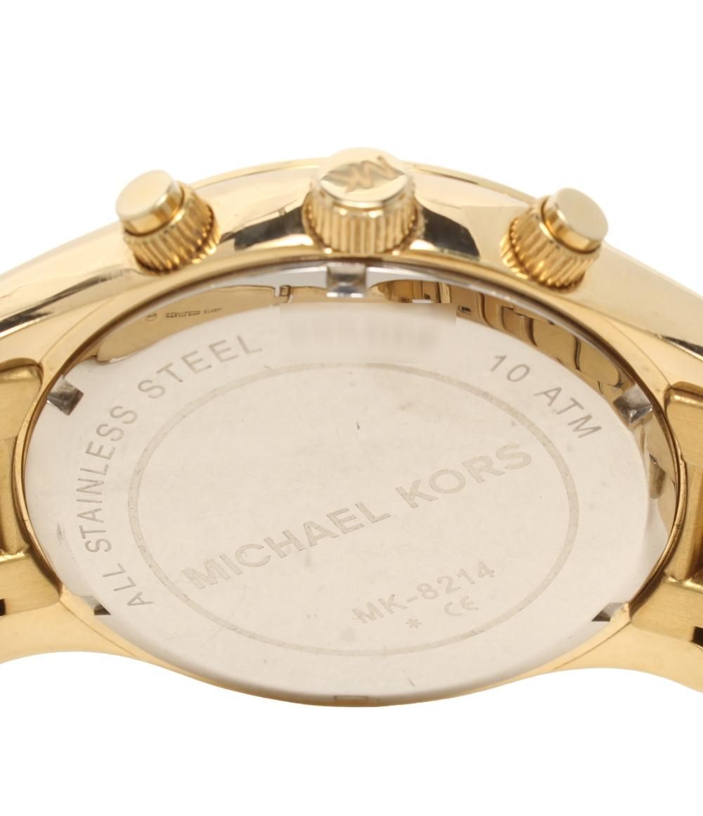 マイケルコース 腕時計 MK8214 クオーツ ゴールド メンズ MICHAEL KORS 