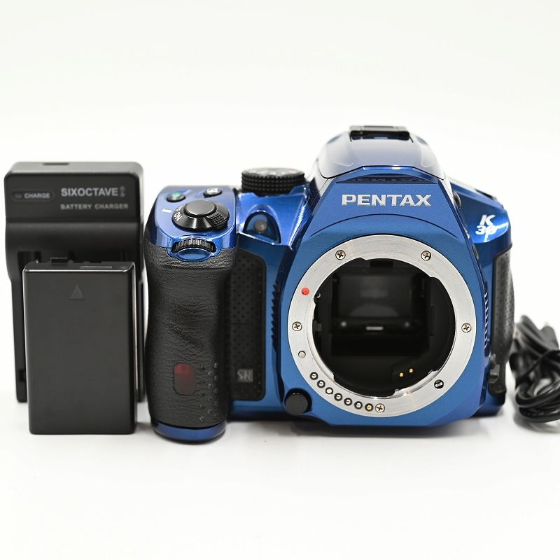 PENTAX/ペンタックス デジタルカメラ K30 ブルー 通電・シャッターのみ