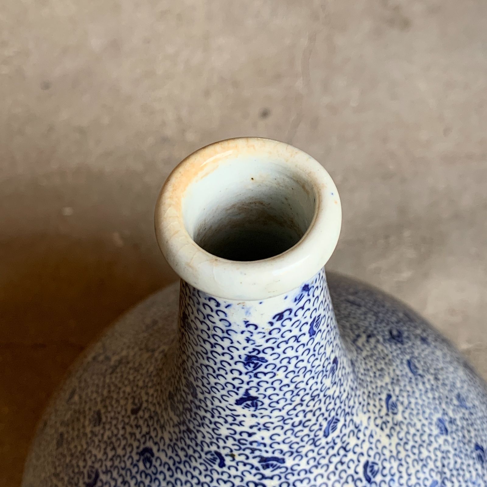 古伊万里 印判 微塵唐草 大徳利 花器 花瓶 /HM-0149 - メルカリ