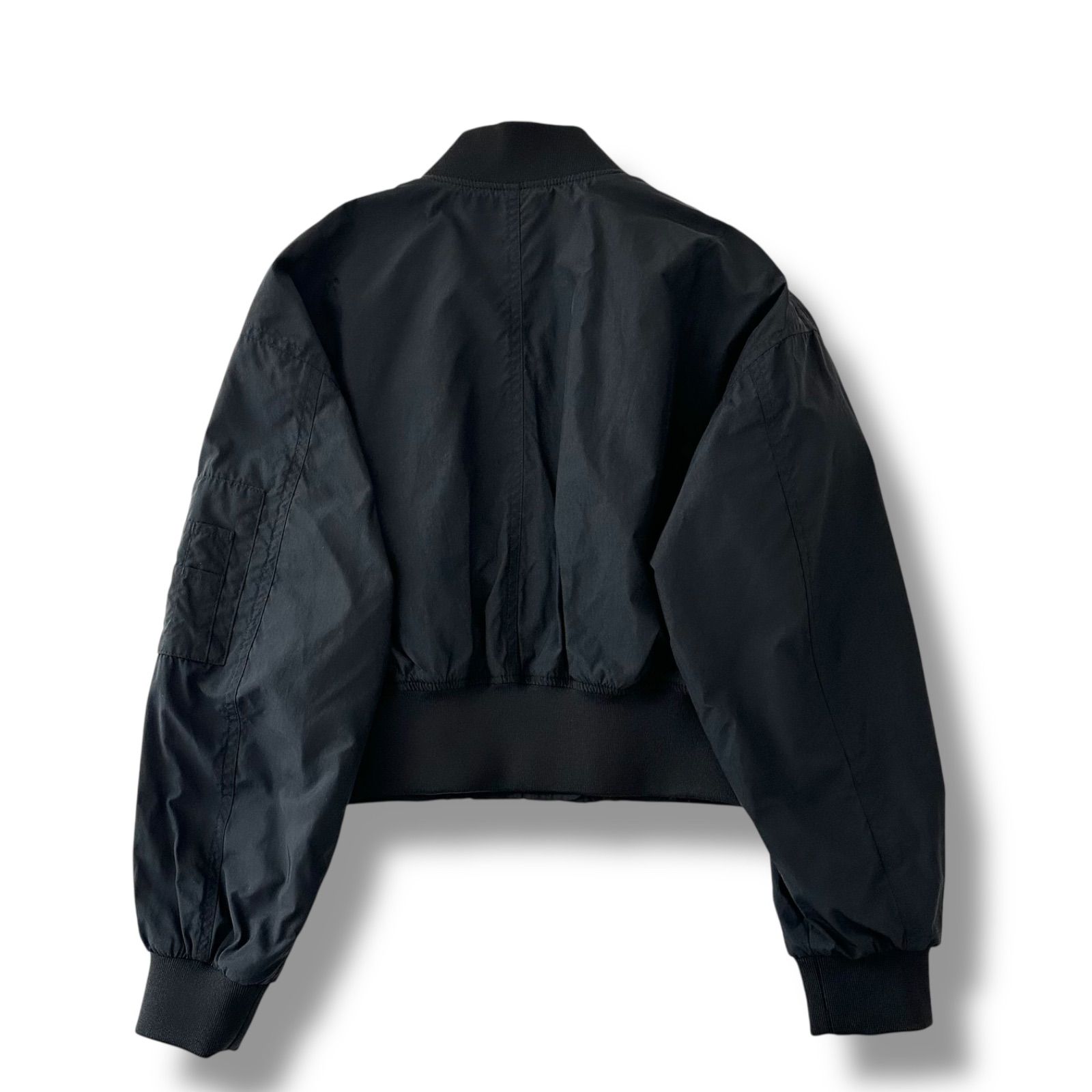 ジーンズ クロップドパデッドジャケット