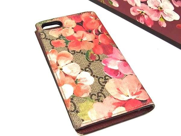 GUCCI グッチ 482705 GGブルームス PVC iPhone 7 8 SE(第2世代) 対応