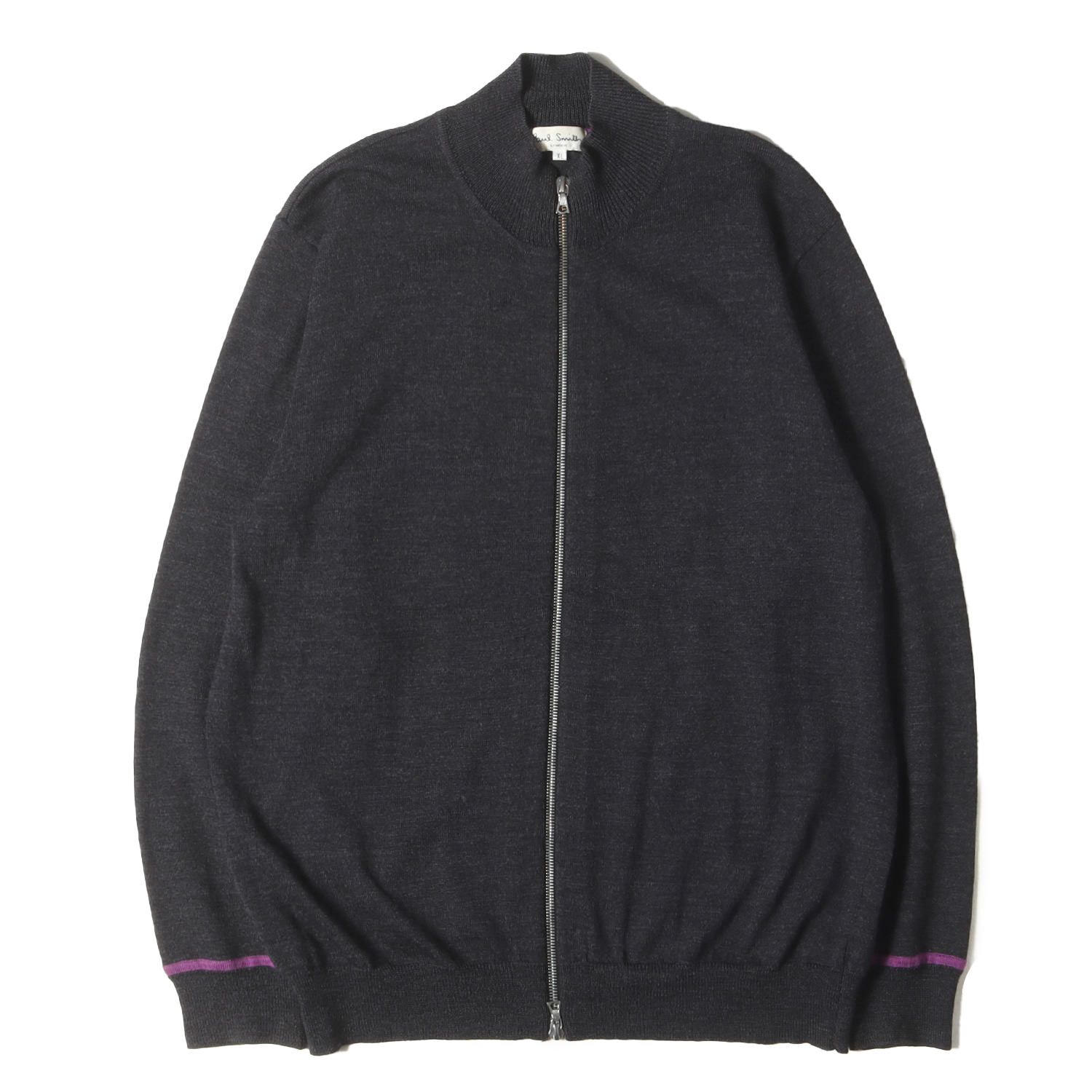Paul Smith ポールスミス ニット ヘザーダークグレー サイズ:XL 