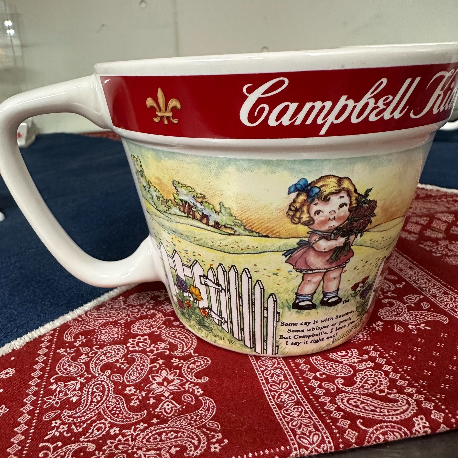Campbell's Soup(キャンベルスープ)マグカップ2000年製 WEST WOOD製