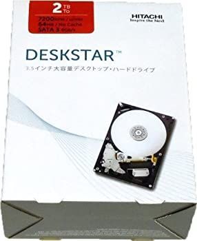 【中古】【非常に良い】日立 HGST 3.5inch 7200rpm 2.0TB 64MB SATA 6.0Gbps 0S03191