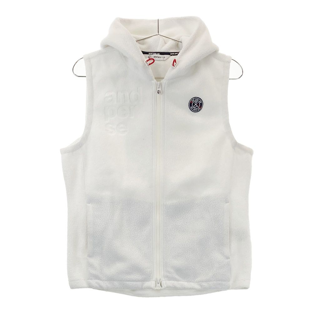 and per se ホワイト ベスト Mサイズ 【公式通販】