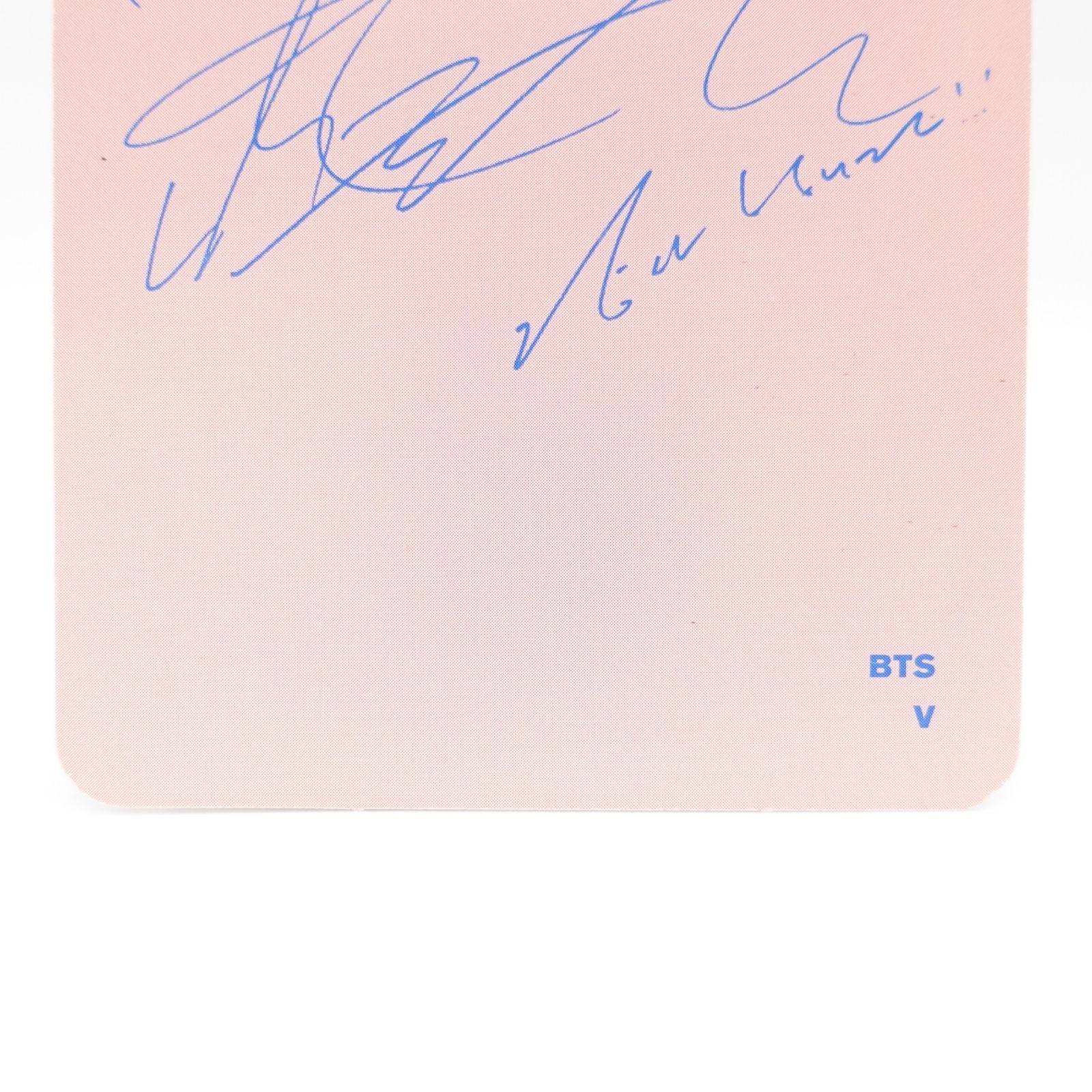 BTS  テヒョン テテ V  特典 トレカ フォトカード you never BTS YOU NEVER WALK ALONE ヴィ トレカ フォト カード V