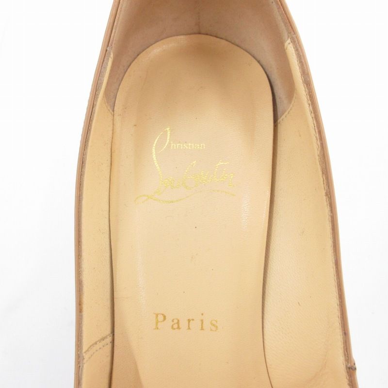 クリスチャンルブタン Christian louboutin パンプス ラウンドトゥ