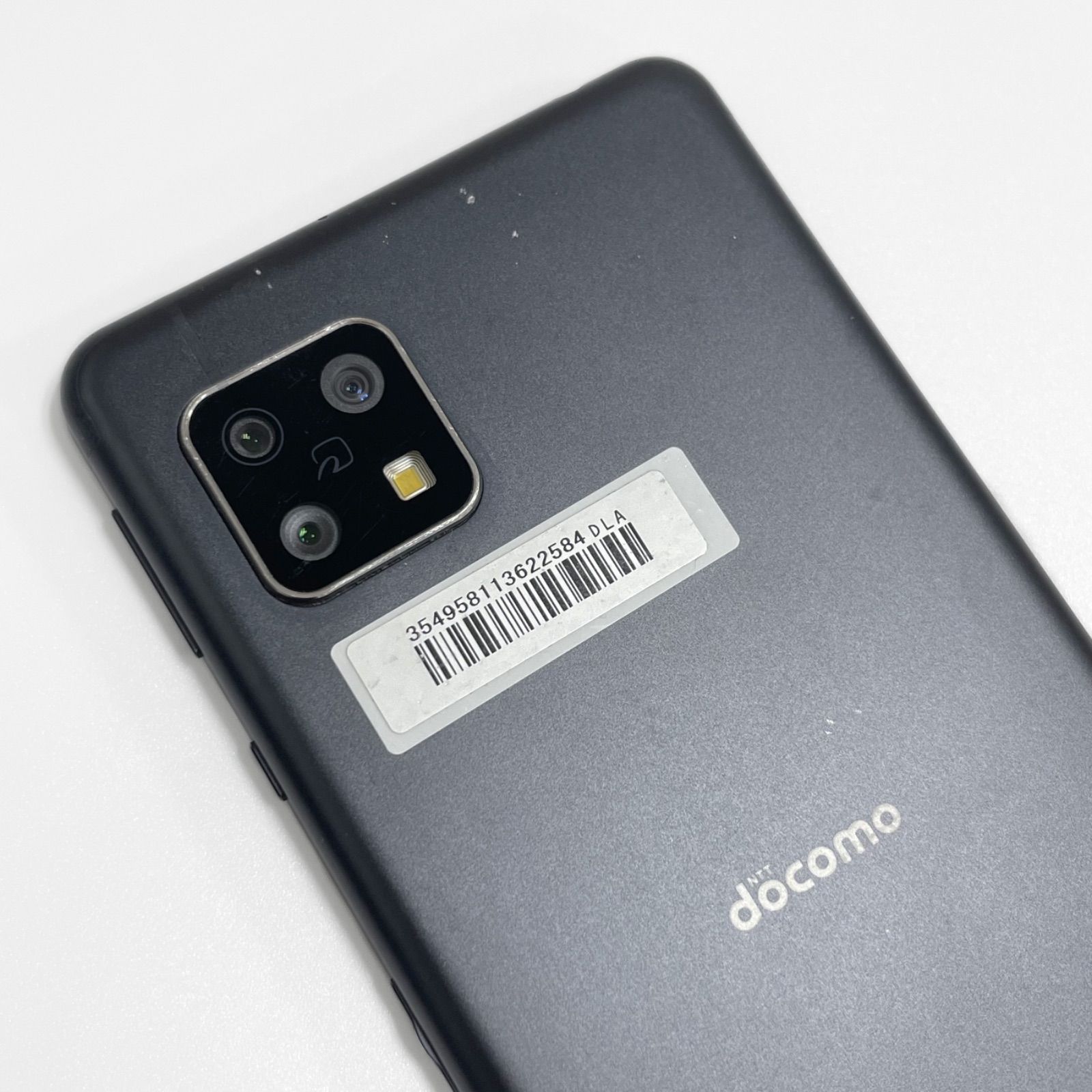 中古】AQUOS sense4 SH-41A ブラック バッテリー80％以上・良好