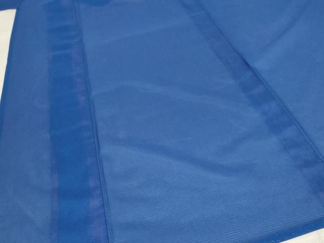 紺瑠璃色 洗える着物