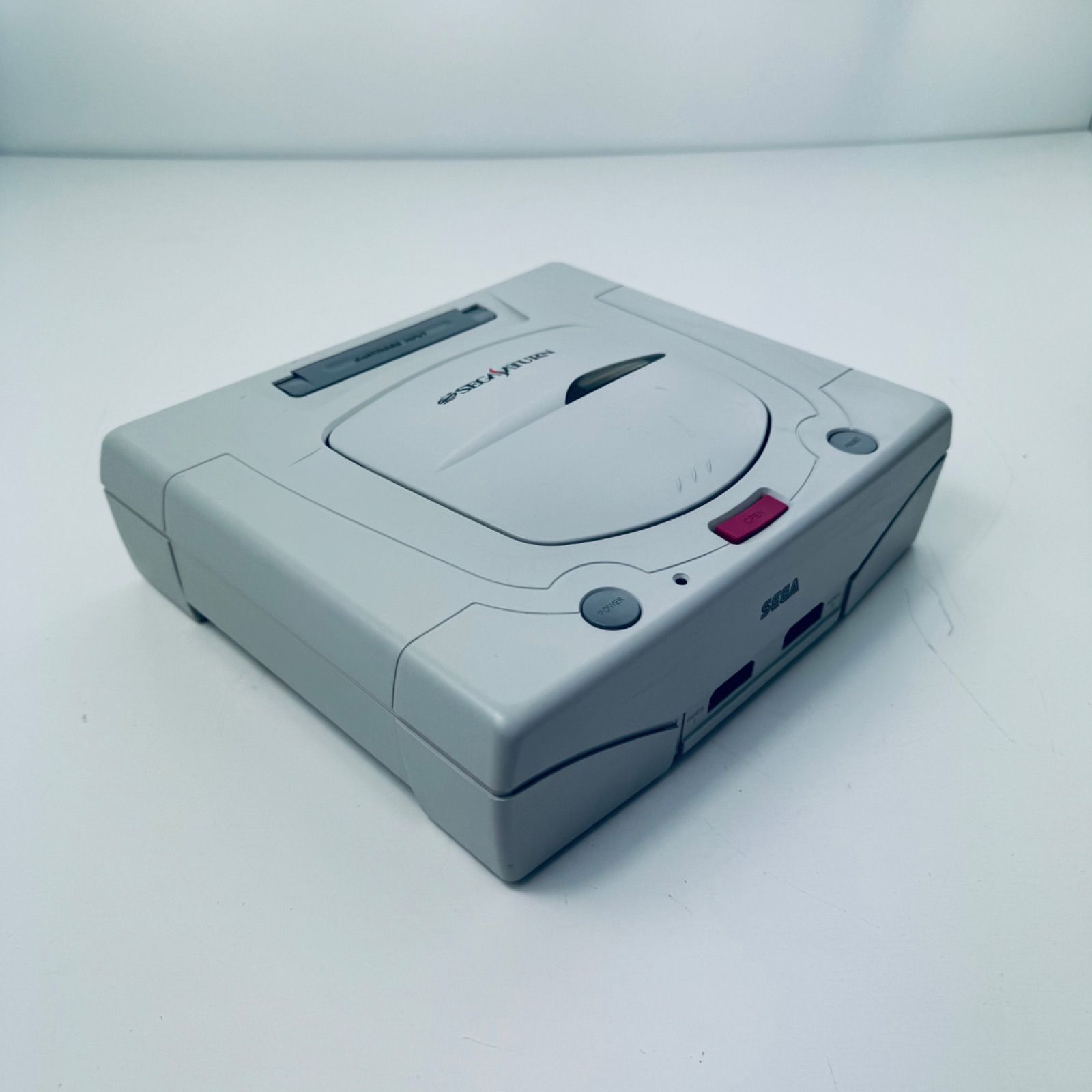 セガサターン 白 HST-3220 美品 状態良好 中古動作品 セガサターン ホワイト 本体 HST-3220 - メルカリ