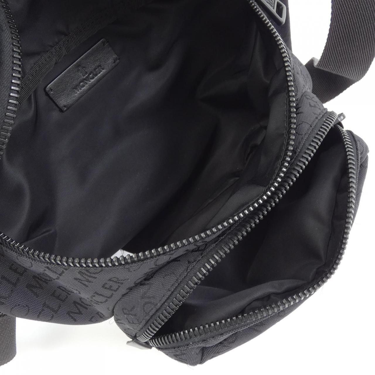 MONCLER モンクレール メンズボディバッグ 5M00005 M4087 / DURANCE ブラック×ホワイト /2024春夏新作 MONCLER モンクレール ボディバッグ DURANCE デュランス 5M00005 M4162