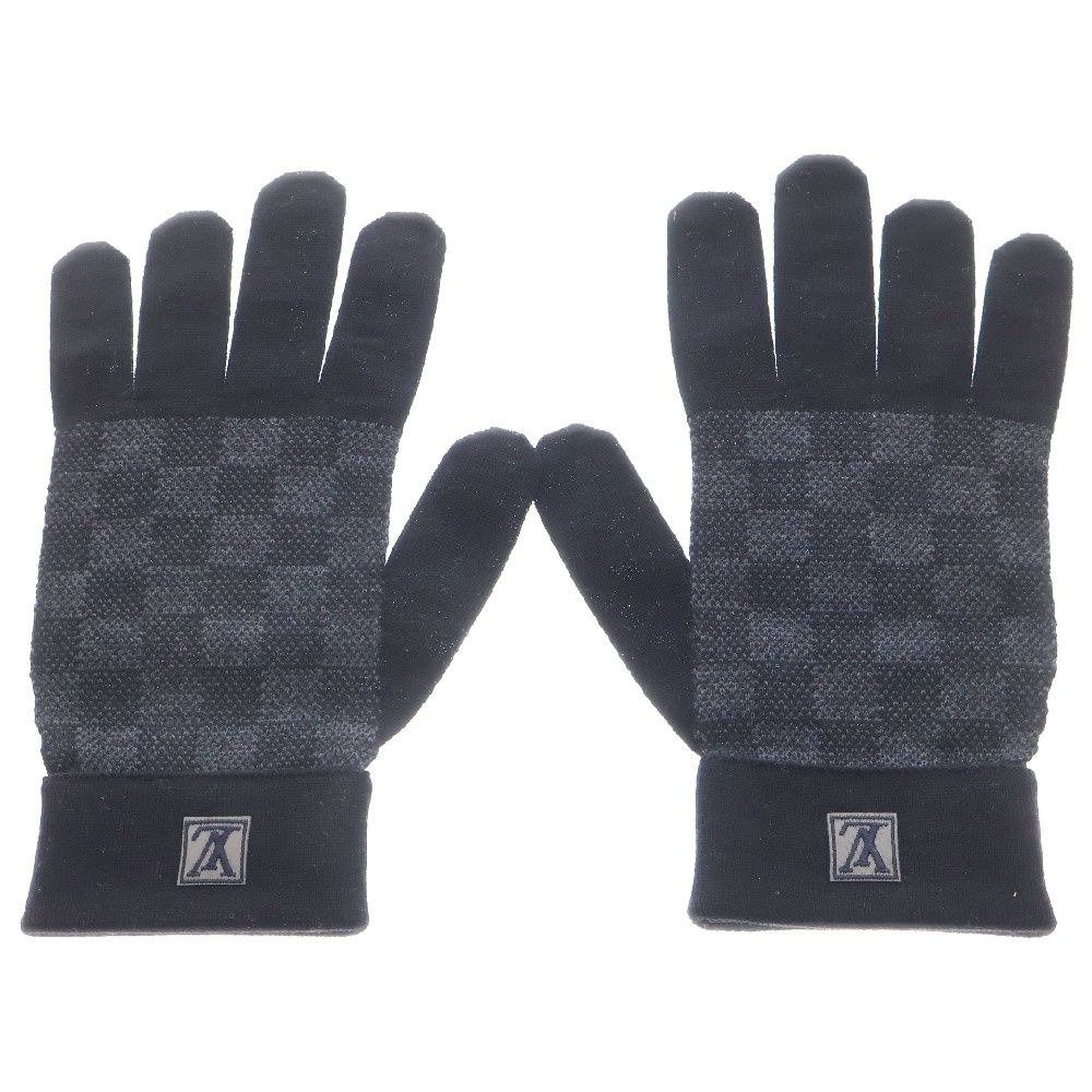 LOUIS 購入 VUITTON (ルイヴィトン) ゴン・プティ ダミエ M70006 手袋