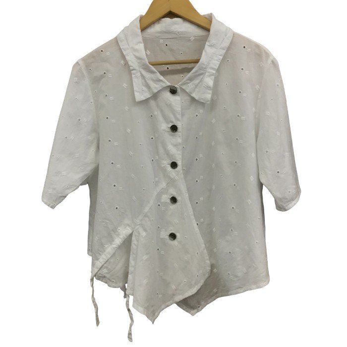 慈雨 センソユニコ 綿100％ ブラウス ホワイト 40 レディース シャツ