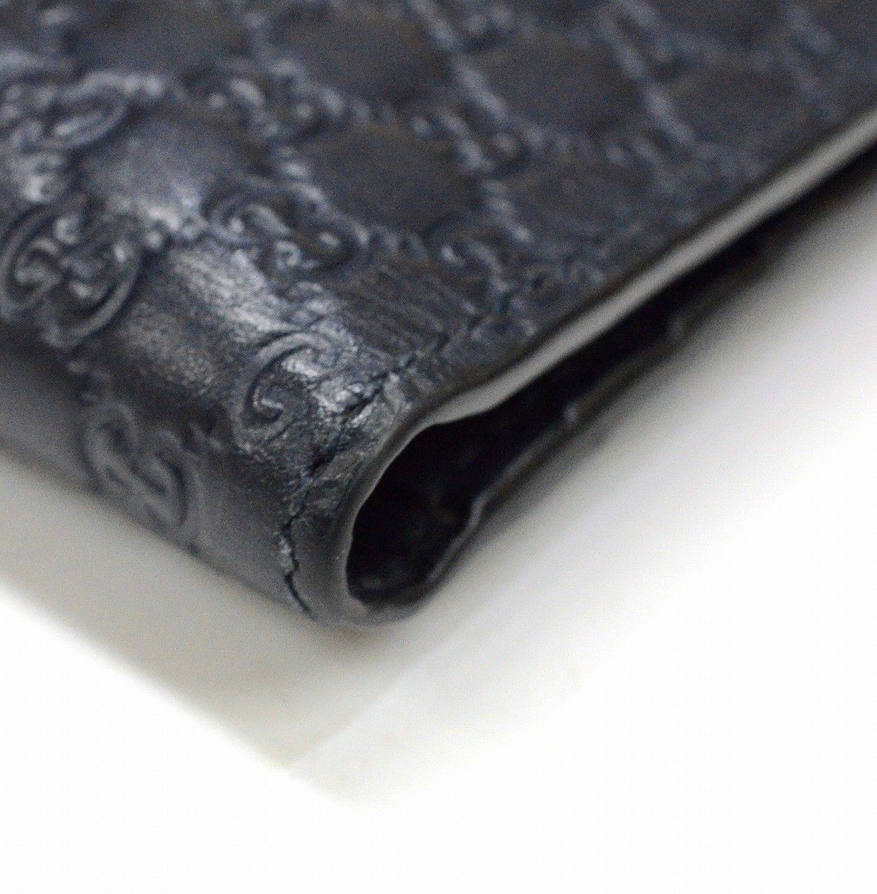 グッチ(GUCCI) マイクログッチシマ コンパクトウォレット アウトレット  