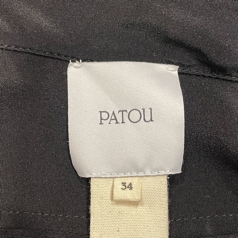 パトゥ PATOU アイコニックドレープシルクブラウス