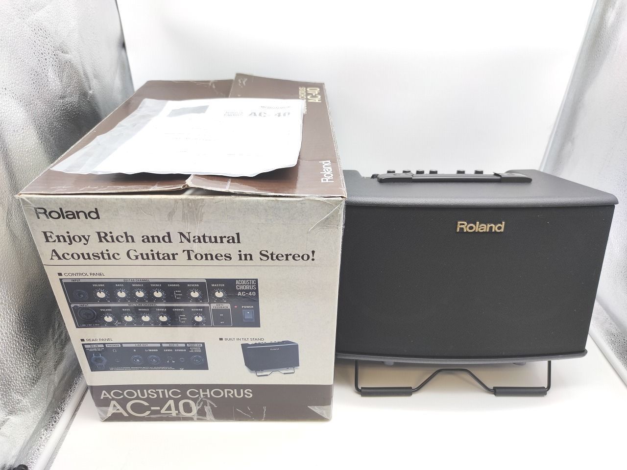 インボイス対応 箱いたみあり 使用回数1回のみ ローランド Roland AC-40