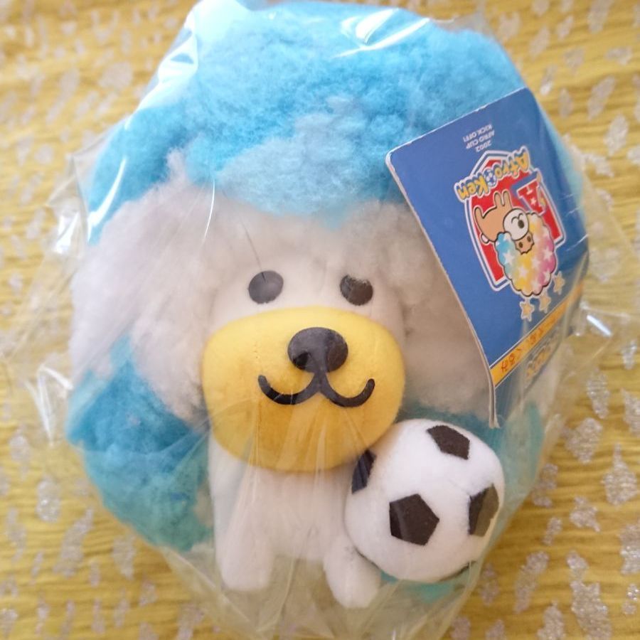 アフロ犬 ぬいぐるみ サッカー - メルカリ