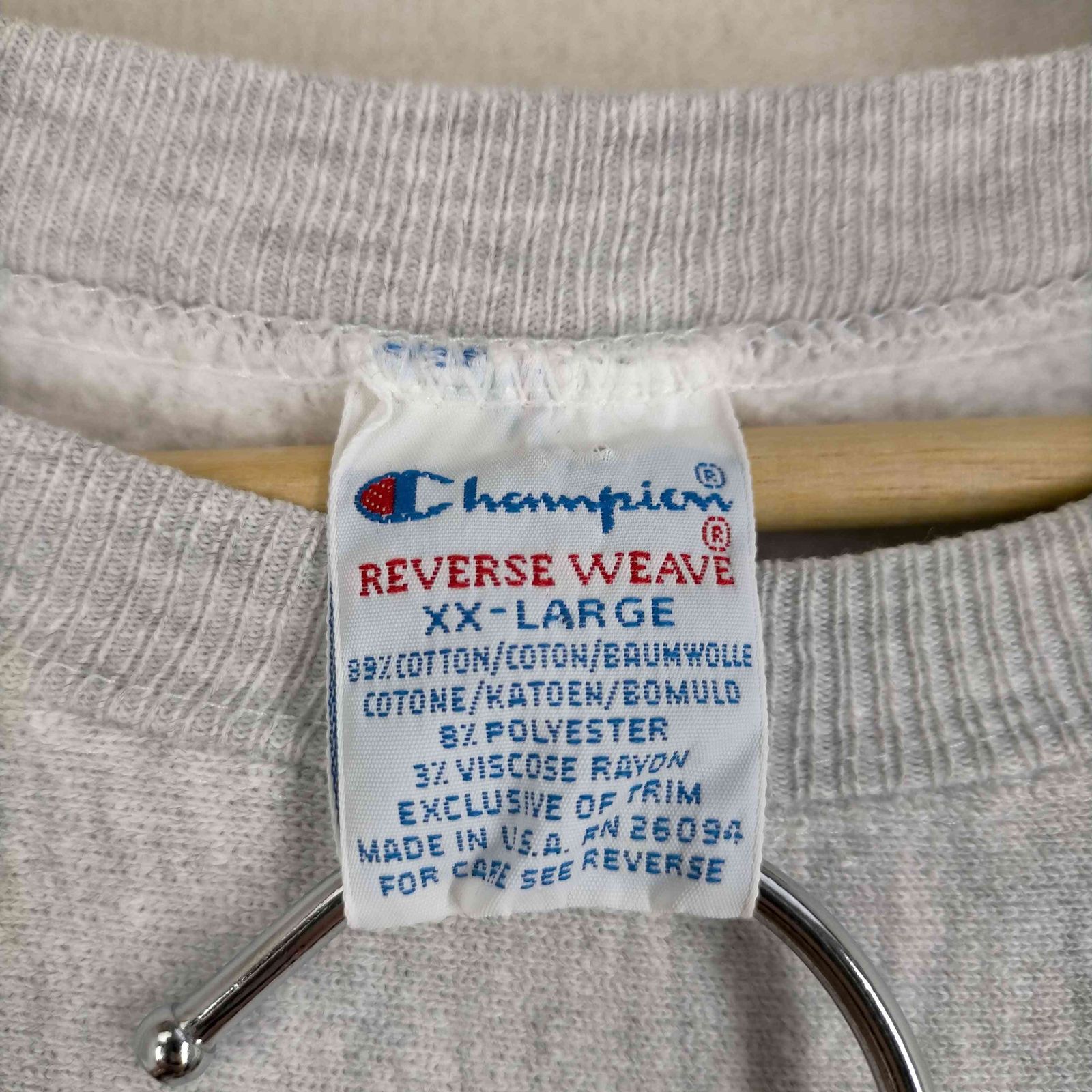 チャンピオン Champion 90S USA製 刺しゅうタグ前期 REVERSE WEAVE 