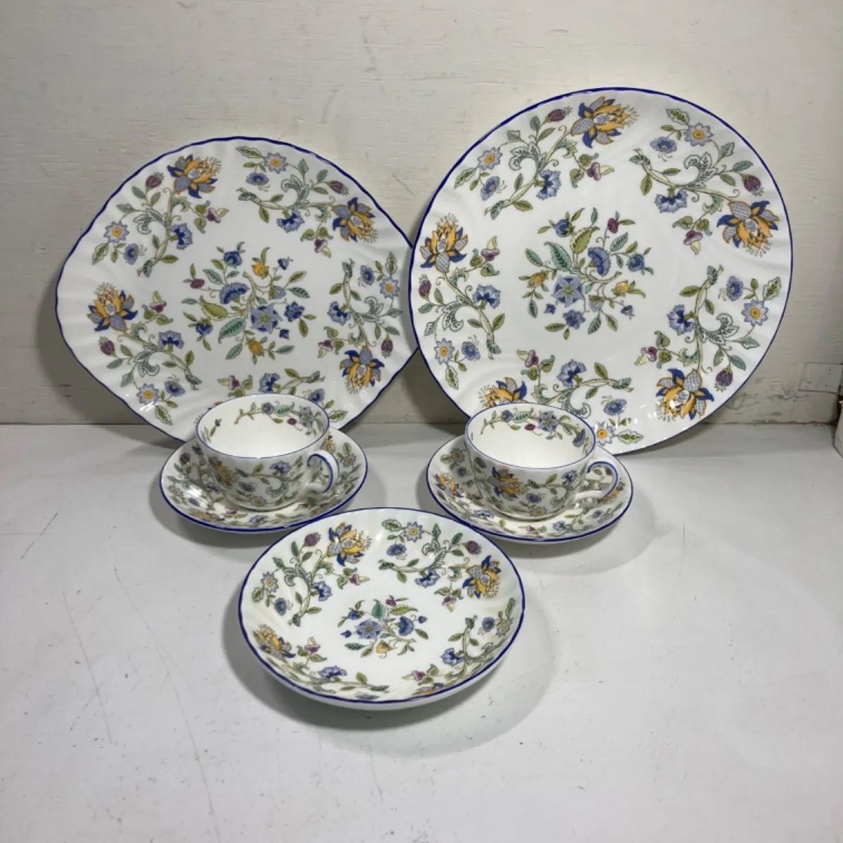 ミントンハドンホールボウル、5枚プレートセット ミントン