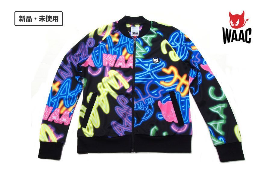 新品｜未使用｜ワック｜WAAC｜ネオンプリント ブルゾン｜レディース