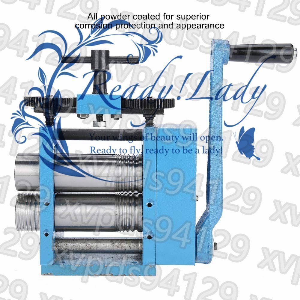 手動ローリングミルマシン 鉄75mmロールプレッサー良好な耐摩耗性の組み合わせジュエリーローリングミルタブレット成形機 HRDEVELOPMENT_JP