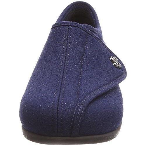 快歩主義 介護シューズ 軽量 転倒予防 KHS L011 レディース ネイビーラメ 23.5 cm 3E