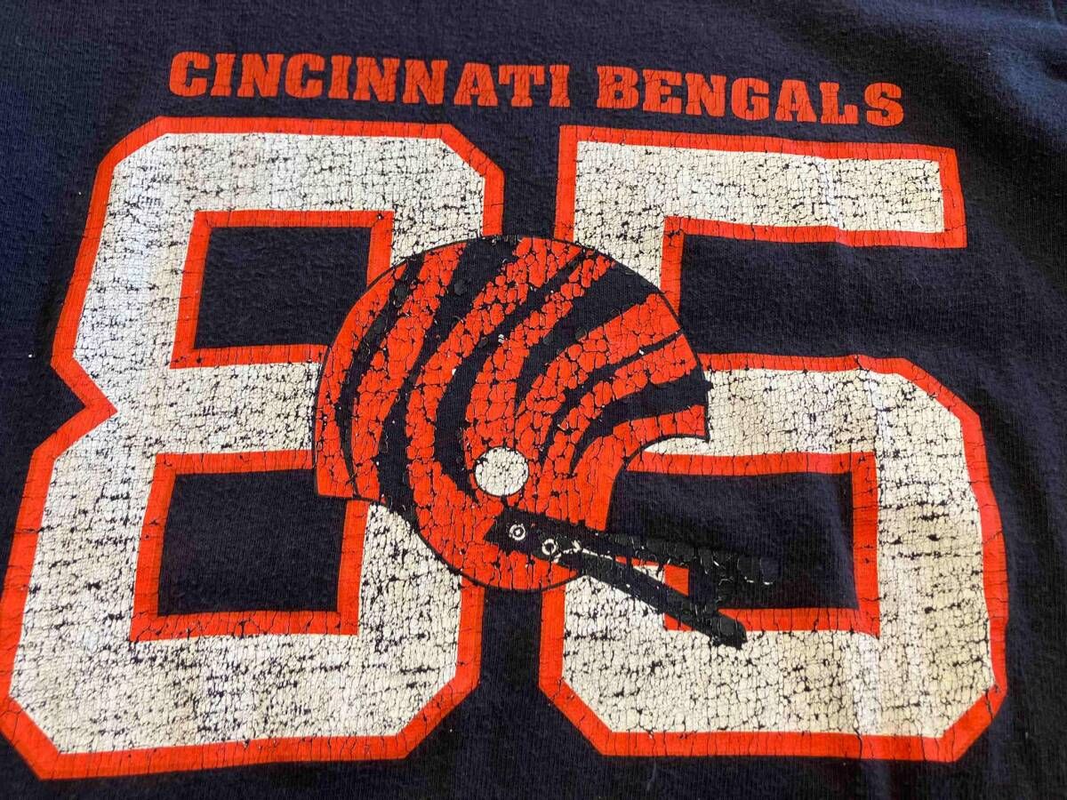 Champion チャンピオン 80s トリコタグcincinnati bengals 半袖Tシャツ 