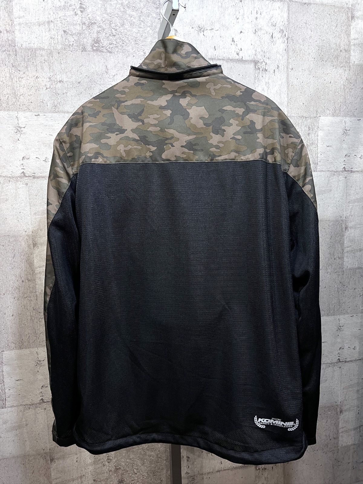 Komine コミネ メッシュ ジャケット XL 迷彩 美品 KOMINE プロテクトメッシュパーカ-テン 3XL 迷彩 カモフラ