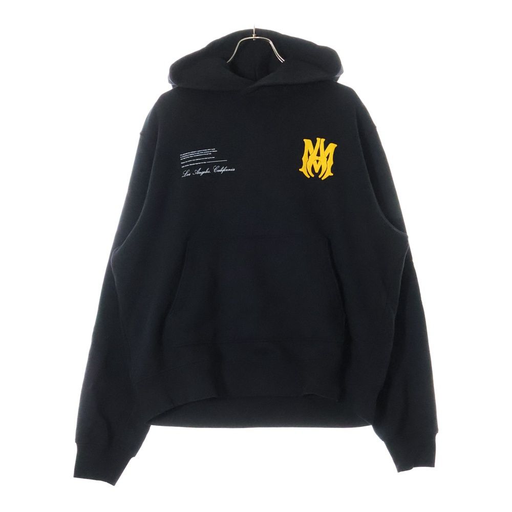 AMIRI (アミリ) ロゴプリント スウェット プルオーバーパーカー AMIRI (アミリ) ロゴプリント スウェット プルオーバーパーカー