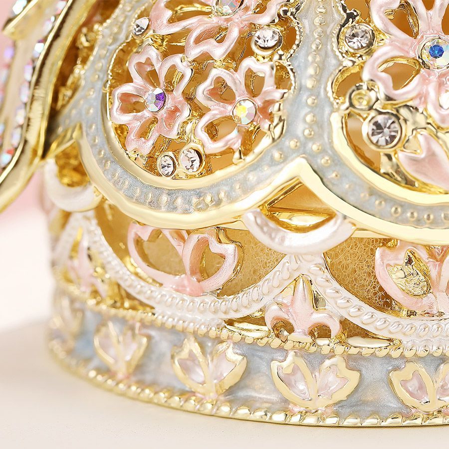 EX607【正規品】 SAKURAツインリボン サクラ 桜 ジュエリーボックス