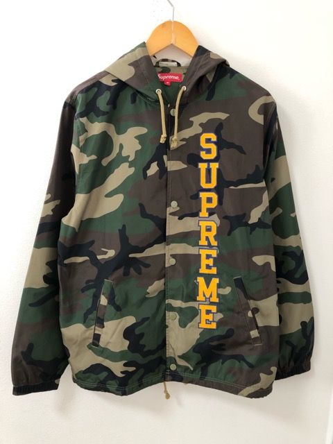 Supreme （シュプリーム）17SS Vertical Logo Hooded Coaches Jacket