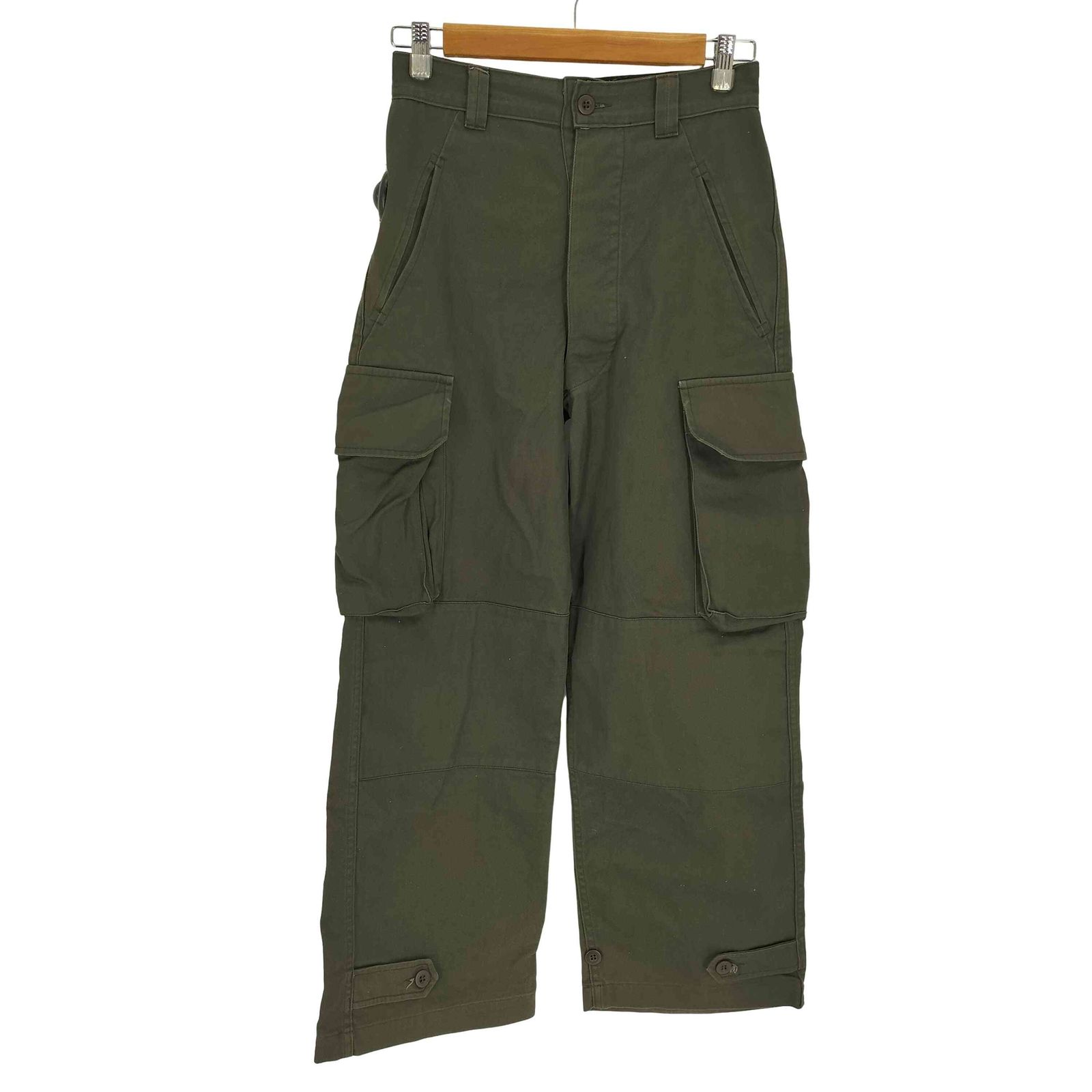 ユーズドフルギ USED古着 {{BERJAC}} フランス製 FRENCH ARMY TROUSERS M-47 カーゴパンツ フランス軍 メンズ  21