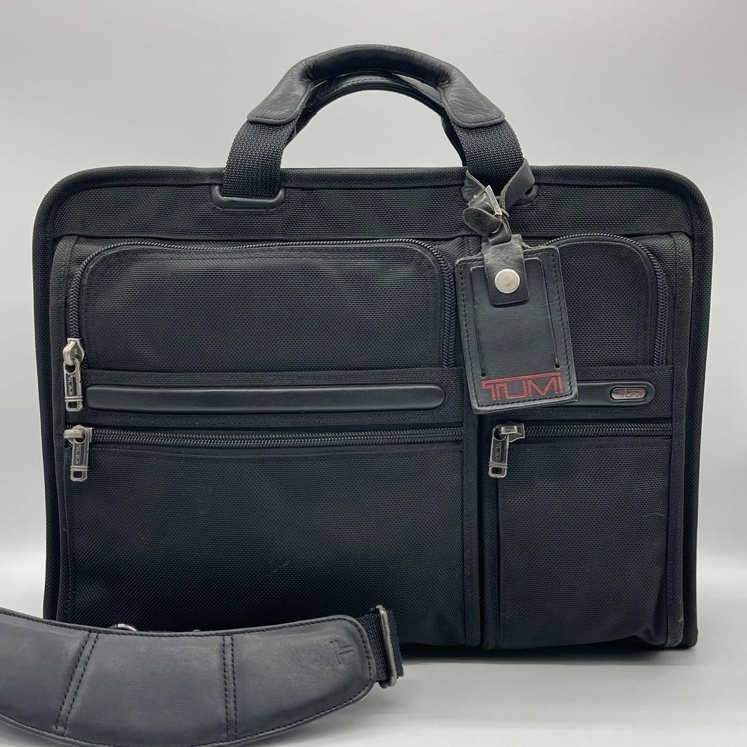 TUMI（トゥミ）バリスティックナイロン × レザー 2way ブリーフ