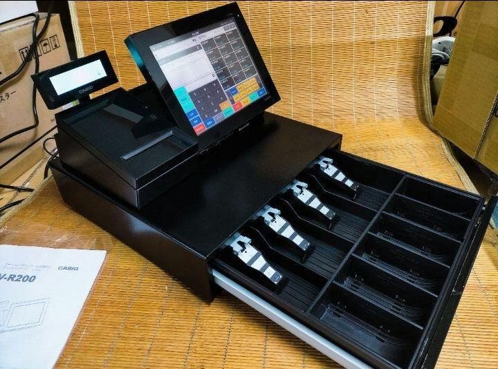 カシオレジスター　V-R200　タッチ操作設定無料Android　7720463 カシオレジスター V-R200 タッチ操作 設定無料Android 340146